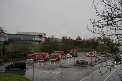 Oberndorf: Schiessstand bei Heckler und Koch brennt